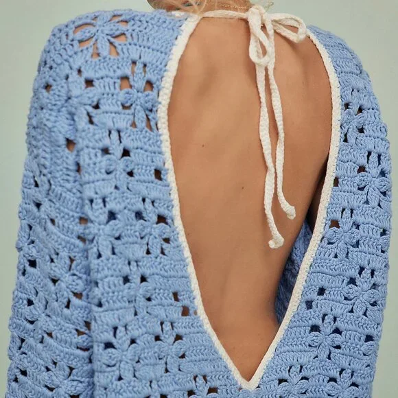 Free People Rue Crochet Tunic - Picture 3 of 6